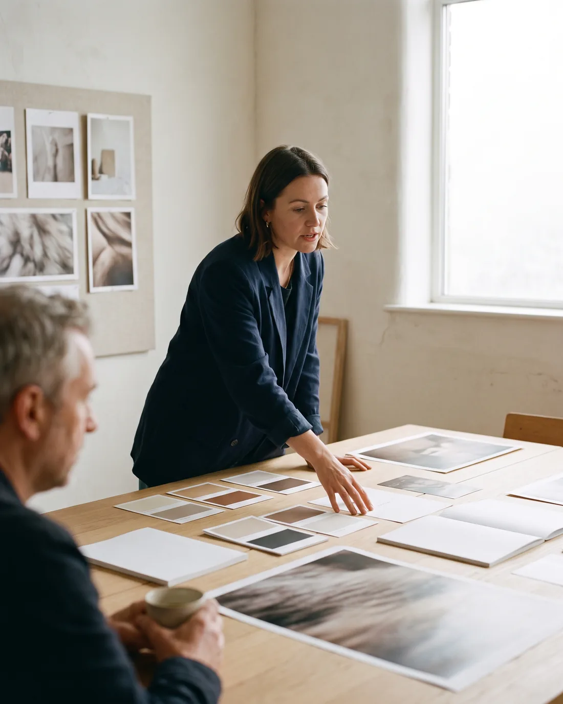 A fractional CMO at work in a Austin business setting